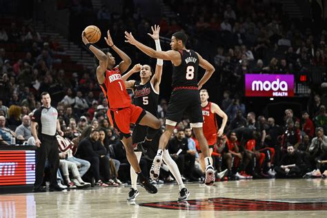 Houston Rockets vs Portland Trail Blazers Prediction .